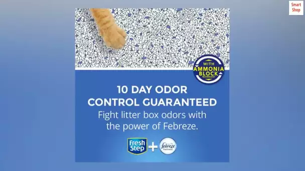 Fresh Step Scented Litter with The Power of Febreze, Clumping Cat Litter