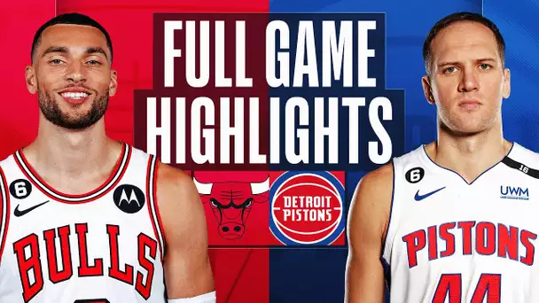 BULLS vs. PISTONS | NBA PARIS GAMES | FULL GAME HIGHLIGHTS | January 19, 2023