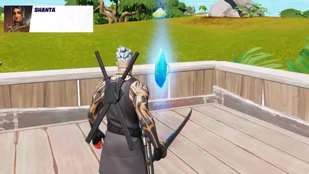 RAMASSER DES FRAGMENTS DE GEMMES A DES STATIONS-SERVICE ! (FORTNITE DEFIS SHANTA)