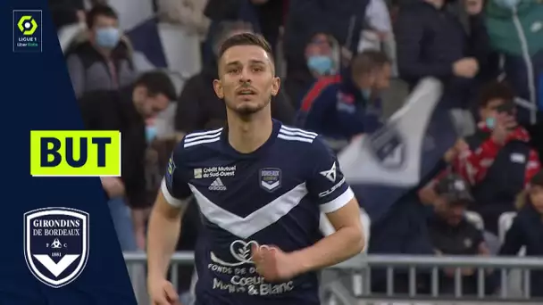 But Rémi OUDIN (22' - GdB) FC GIRONDINS DE BORDEAUX - AS MONACO (1-1) 21/22