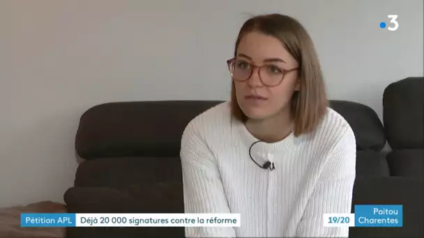 Une étudiante de Poitiers lance une pétition contre la réforme des APL