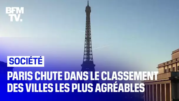 Paris perd six places dans le classement des villes les plus agréables