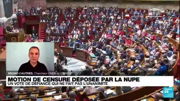 Politique française : "c’est une motion qui est d’abord et avant tout un geste très politique"