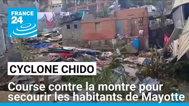 Course contre la montre pour secourir les habitants de Mayotte dévasté par le cyclone Chido