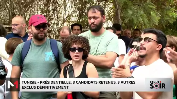 Présidentielle en Tunisie : 3 candidats retenus, 3 autres définitivement exclus