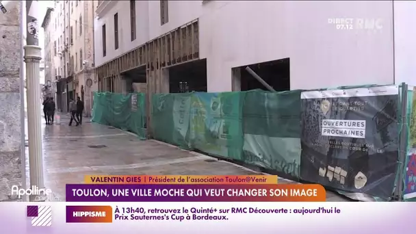 Toulon, ville qui souffre d'une réputation de "ville moche".