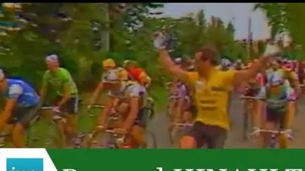 Bernard Hinault affaiblit dans la montée de Luz-Ardiden - Archive vidéo Ina