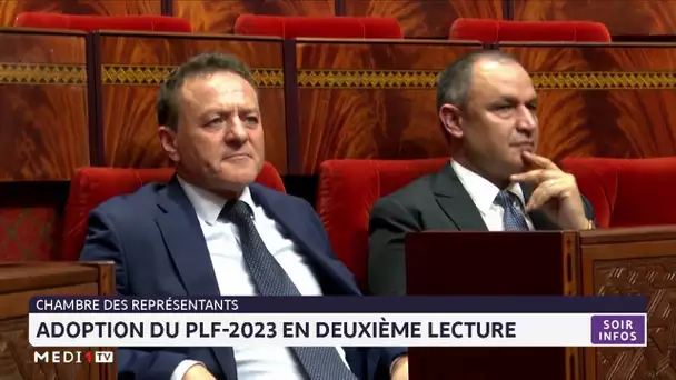 Chambre des représentants : adoption du PLF 2023 en 2e lecture