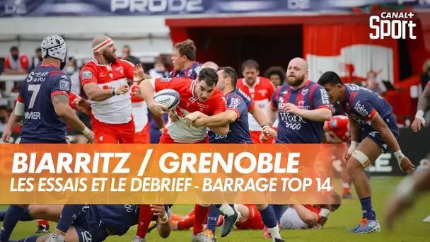 Les essais et le débrief de Biarritz / Grenoble