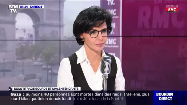 Rachida Dati face à Jean-Jacques Bourdin sur RMC et BFMTV