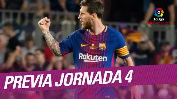 Previa de la Jornada 04 LaLiga Santander 2017/2018