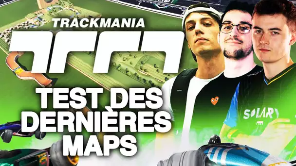 Trackmania #55 : Gros tests des 4 dernières maps (ft. Bren, Kenny et Etoiles)