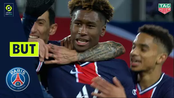 But Timothée PEMBELE (18' - PSG) PARIS SAINT-GERMAIN - RC STRASBOURG ALSACE (4-0) 20/21