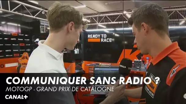 Comment communiquer avec son pilote sans la radio en MotoGP ?