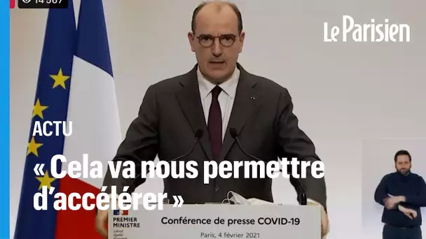 Arrivée du vaccin AstraZeneca: « Cela va nous permettre d’accélérer » assure Jean Castex