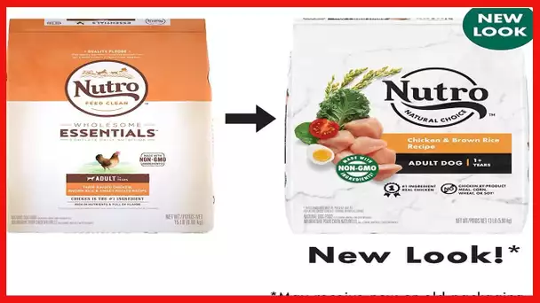 NUTRO NATURAL CHOICE Natural Adult Dry Dog Food, Chicken