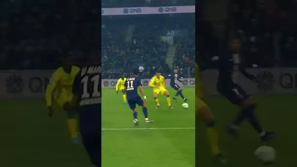 Mbappe's Madjer goal against Nantes 😱 #football #mbappe #madjer #psg #ligue1 #ligue1mcdonalds