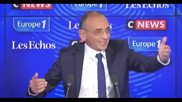 Éric Zemmour : "Valérie Pécresse essaye de parler comme moi pour retenir les électeurs de droite"