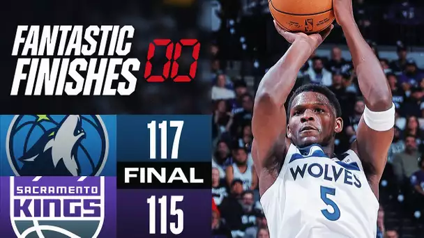 Final 3:34 WILD ENDING Timberwolves vs Kings 👀 | October 24, 2024