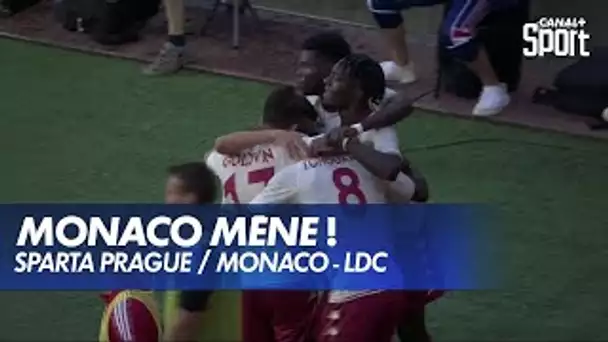 Aurélien Tchouaméni ouvre le score ! - Sparta Prague / Monaco, Ligue des Champions