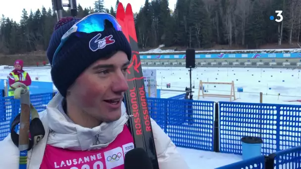 JOJ 2020 : Mathieu Garcia médaillé de bronze en biathlon