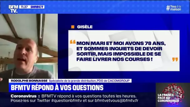 Mon mari et moi sommes âgés, comment éviter de sortir faire nos courses ? BFMTV vous répond