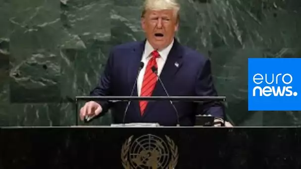 Iran, Chine, Venezuela, immigration, mondialisation... Devant l'ONU, Trump vise ses cibles