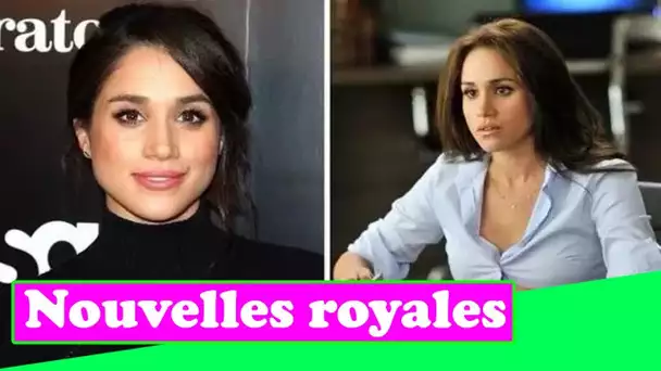 Meghan Markle a baissé les bras lors du tournage de Suits : "Non, je ne fais pas ça !"