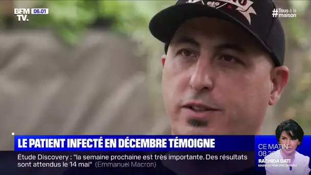 Le patient infecté en décembre par le coronavirus témoigne sur BFMTV