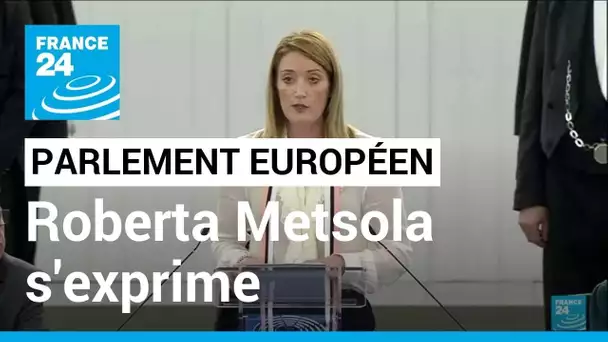 REPLAY - Parlement européen : Roberta Metsola s'exprime sur l'affaire de corruption présumée