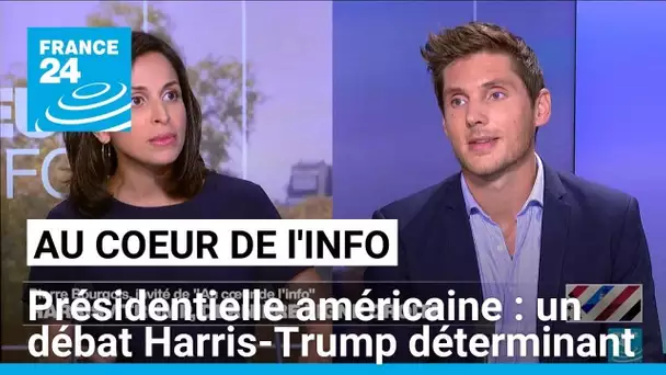 Pierre Bourgois: "Le débat du 10 septembre va obliger Kamala Harris à se dévoiler sur le fond"