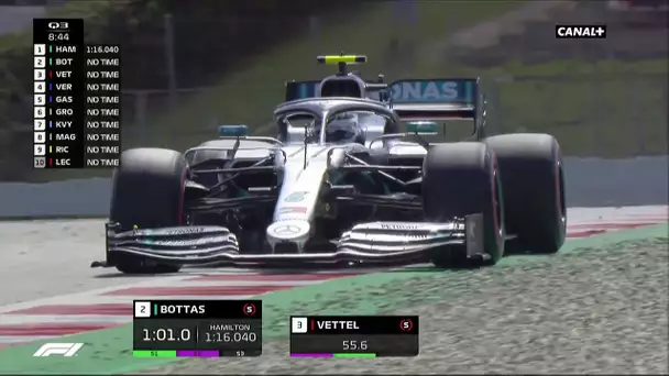 La pole pour Bottas !