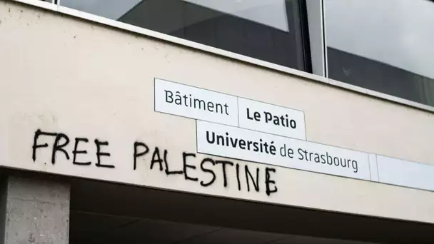 «C'est une insulte aux victimes» du 7-Octobre : un bâtiment de l'Université de Strasbourg bloqué …