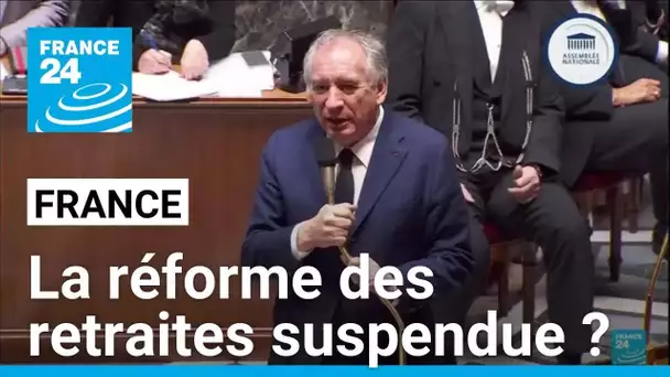 Déclaration de politique générale de Bayrou : la réforme des retraites suspendue ? • FRANCE 24