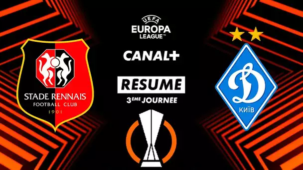 Le résumé de Stade Rennais / Dynamo Kiev - 3ème journée - UEFA Europa League