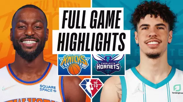 KNICKS at HORNETS | FULL GAME HIGHLIGHTS | November 12, 2021