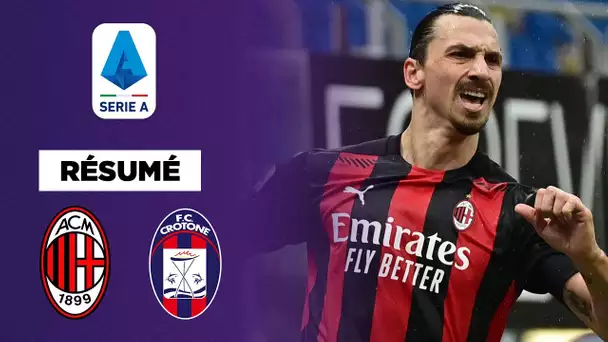 Résumé : Ibrahimovic en feu, Milan étrille Crotone !