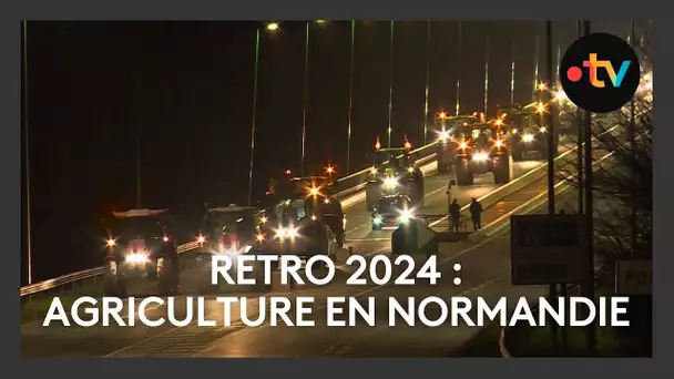 Rétro 2024 :agriculture en Normandie