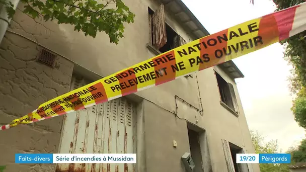 Série d'incendies suspects à Mussidan