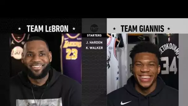 Team LeBron & Team Giannis Full Draft | 2019 NBA All-Star