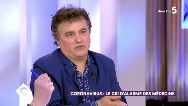 Coronavirus : le cri d'alarme des médecins - C à Vous - 16/03/202