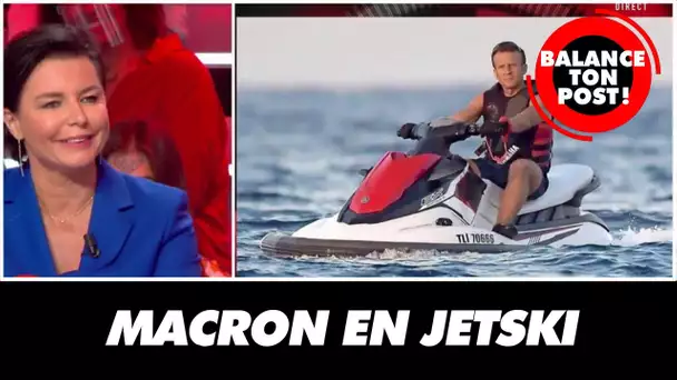 Laurence Sailliet à propos des vacances d'Emmanuel Macron : "Heureusement qu'il a des loisirs !"