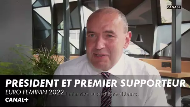 Entretien avec le président de l'Islande G. Jóhannesson - Euro Féminin 2022