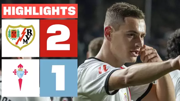 RAYO VALLENCANO 2 - 1 RC CELTA I RESUMEN LALIGA EA SPORTS