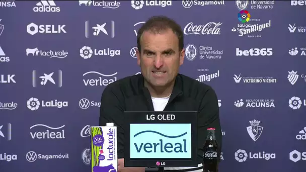 Rueda de prensa CA Osasuna vs Elche CF