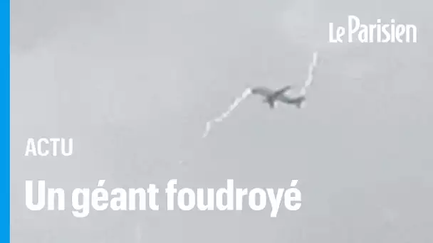 Un Airbus Béluga, géant des airs, foudroyé par la foudre en plein vol