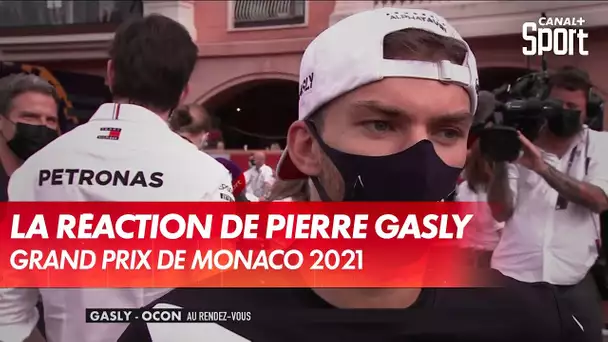 La réaction de Pierre Gasly