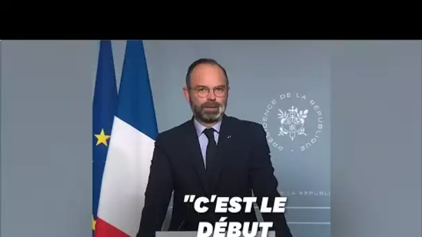 Édouard Philippe annonce la prolongation du confinement jusqu'au 15 avril