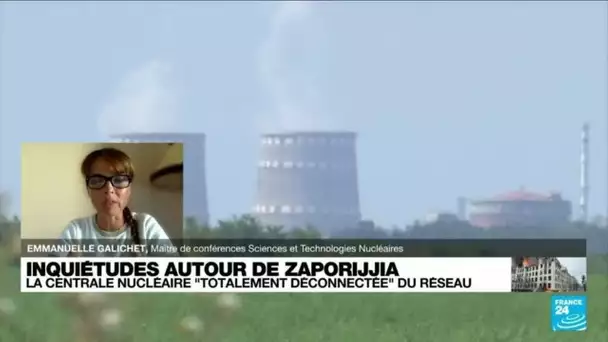 Centrale nucléaire de Zaporijjia : "pour l’instant le risque est très limité" • FRANCE 24