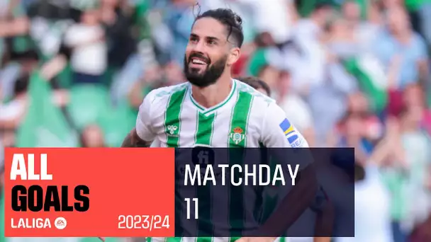 All Goals Matchday 11 LALIGA EA Sports 2023/2024